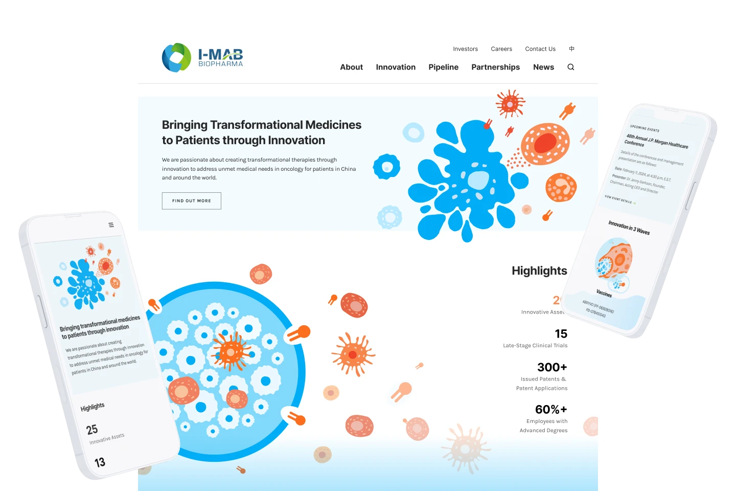 I-Mab scientific storytelling design